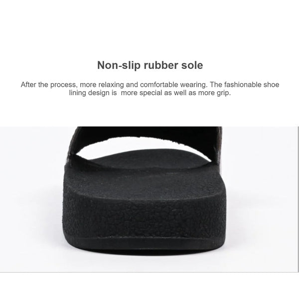 Black Camel Boo Style Slide for men (Boo-Black-39-44) - 39 - GlowLaa.com