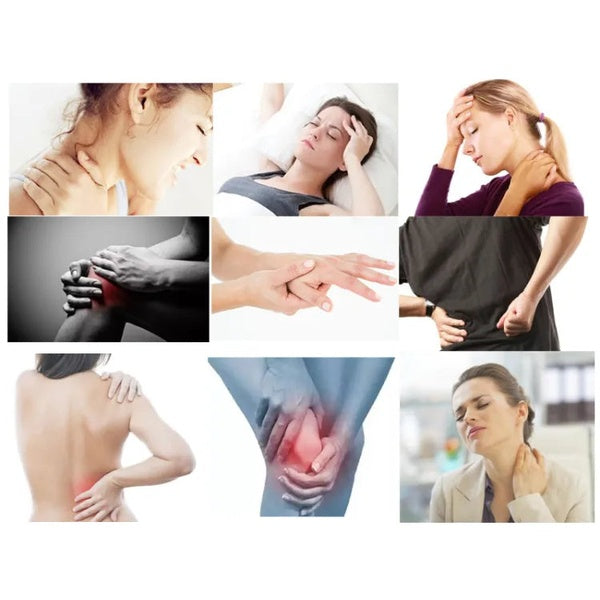 Electronic Pulse Massager Therapy Machine – Full Body Pain Relief Device with LCD Display, Electrode Pads, Massage Slippers &amp; Multiple Modes – Nerve, Muscle &amp; Acupressure Stimulator Kit - GlowLaa.com