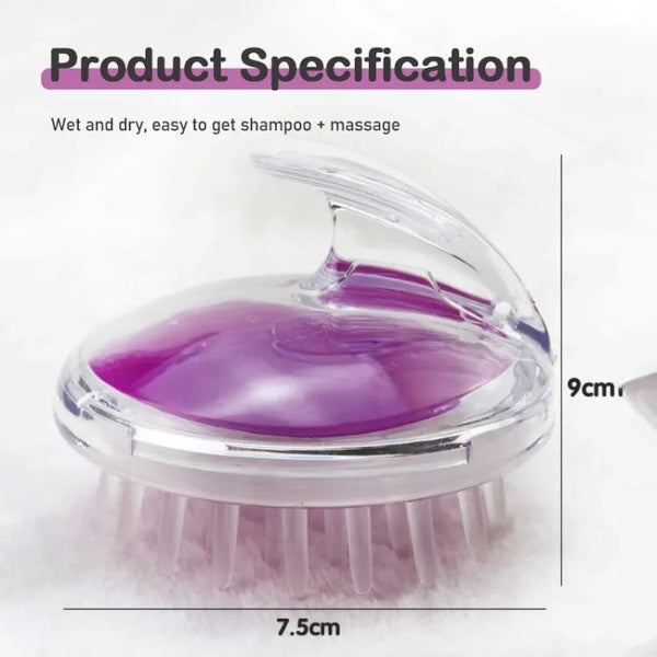 Head Scalp Massage Shampoo Brush - GlowLaa.com