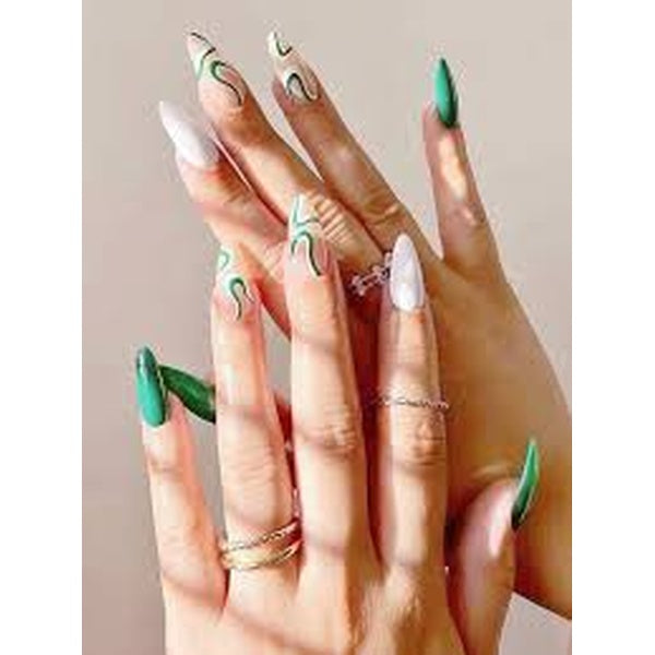 24 Pcs O.TWO.O Nails | Stylish &amp; Trendy Nail Color Collection | Best Quality Nails