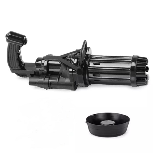 Kids Gatling Bubble Gun Toys Summer Automatic Soap Water Gatling Bubble Machine Children Indoor Outdoor Toy Blower Bubble (random color) - GlowLaa.com