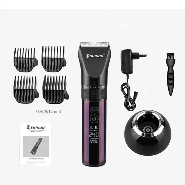 Professional Hair Tool with Digital Display | 4 Adjustable Steps + Bonus Setting | High-Quality Finish - GlowLaa.com