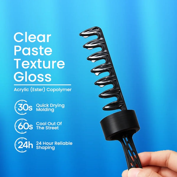 ECRIN Cool Styling Hair Gel with Active Collagen | Strong Hold, No Flakes, Nourishing Formula for All Hair Types, Daily Use Gel with Refreshing Cool Effect (280ml) - GlowLaa.com