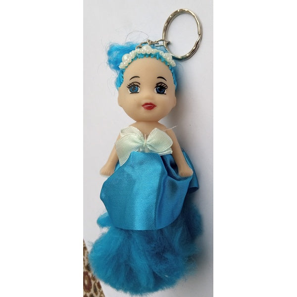 1Pcs Beautiful  Baby Doll Keychain/Keyring for Girls &amp; Womr Bike, Car, Bag &amp; Handbag Accessories  (Random coloen, fors)