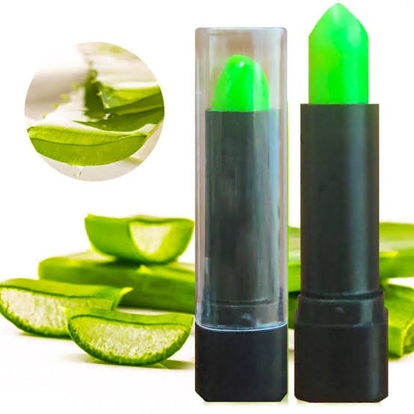 Pack Of 6 Pcs Green Color Changing Lipstick Set – Creamy Moisturizing Magic Lip Balm, Long-Lasting Hydrating Lipstick with Temperature-Sensitive Shade Shifting to Pink – Soft &amp; Smooth Lip Care Makeup Kit - GlowLaa.com