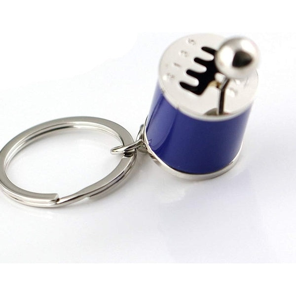 Car Gearbox Manual Transmission Lever Keychain – Metal Pendant Keyring | Key-Chain For Bikes &amp; Cars - Random Color - GlowLaa.com