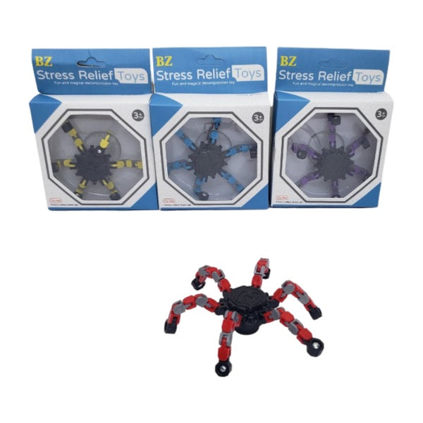 Spider Stress Reliver Spinner (Random Color) - GlowLaa.com