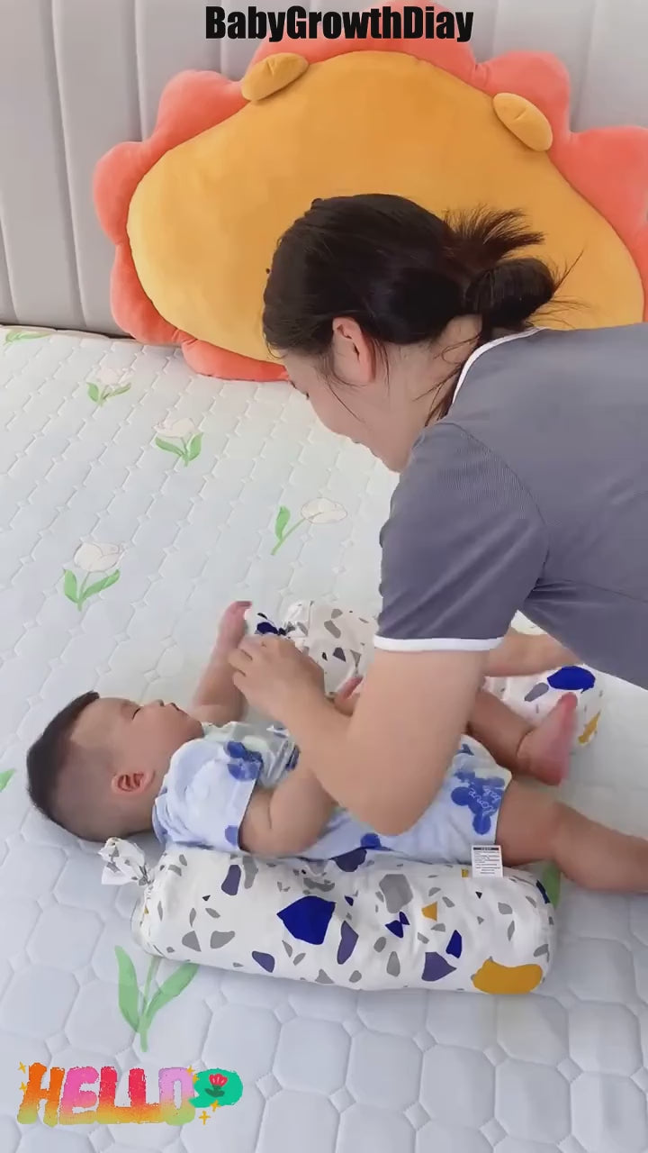 Baby Sleeping Comfort Pillow  Soft Support Pillow For Infants  Ergonomic Shape For Head, Neck And Back  Breathable And Washable Fabric