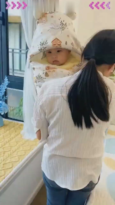 Newborn Baby Wrap Blankets Soft And Breathable Swaddle | Comfortable Sleeping Blanket For 0-1 Year Babies | Random Color