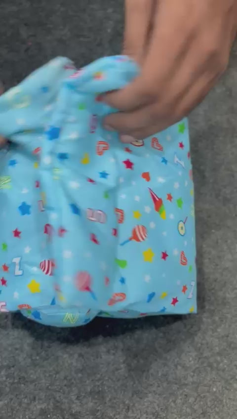 Soft Head Shaping Newborn Pillow for Flat Head Prevention, Breathable &amp; Portable Infant Cushion - Baby Head Shaping Pillow - Adjustable Newborn Baby Head Shaping Pillow ( Random Color & Design ) - Without Box