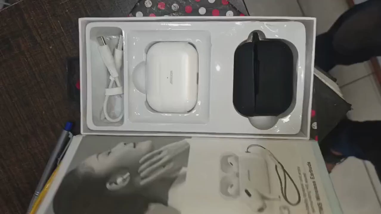 T03S PRO JOYROOM TWS Active Noise Cancelling ANC Earbuds - White Earbuds Joyroom