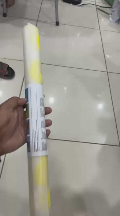 Waterproof Kitchen Mat Shelf Liner 45×150 | Easy To Clean, Oil Proof, Anti Slip Multipurpose Drawer And Shelf Cover (Random Color)