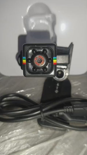 SQ10 Mini Hidden Camera with Night Vision  HD Recording, Motion Detection & Adjustable Holding Stand