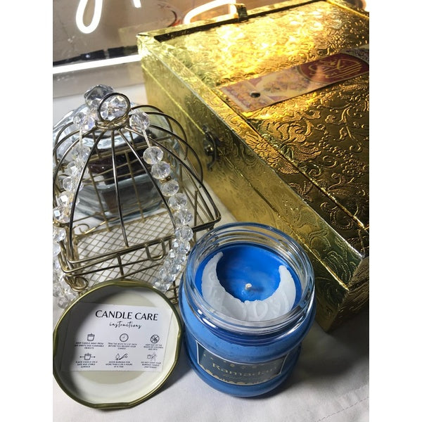 Ramadan Candle - Soul Soothing Aroma – Handmade Milky &amp; Fresh Soy Wax Candle - 100 gram - GlowLaa.com