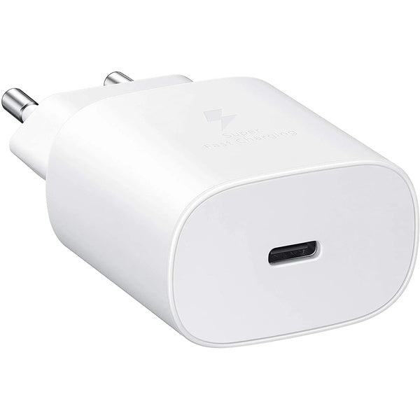 Samsung 25W Charger | Super Fast Charging | USB Type C Fast Charger With Box (Random color) - GlowLaa.com
