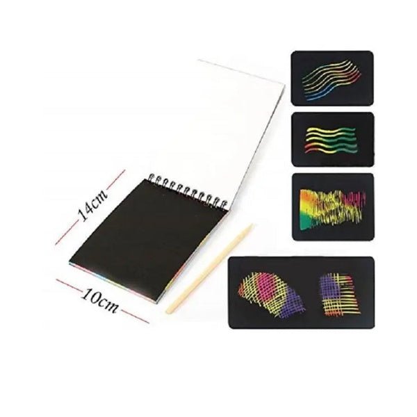Small Scratch Note Pad 10 sheets - GlowLaa